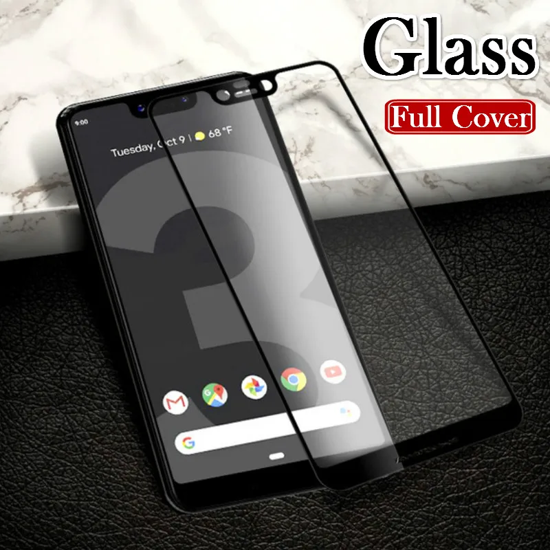 

Screen Protector Glass For Google Pixel 2 3 4 Full Cover Tempered Glass For Google Pixel 2 3 4 XL 3lite XL 3A XL Protective Film