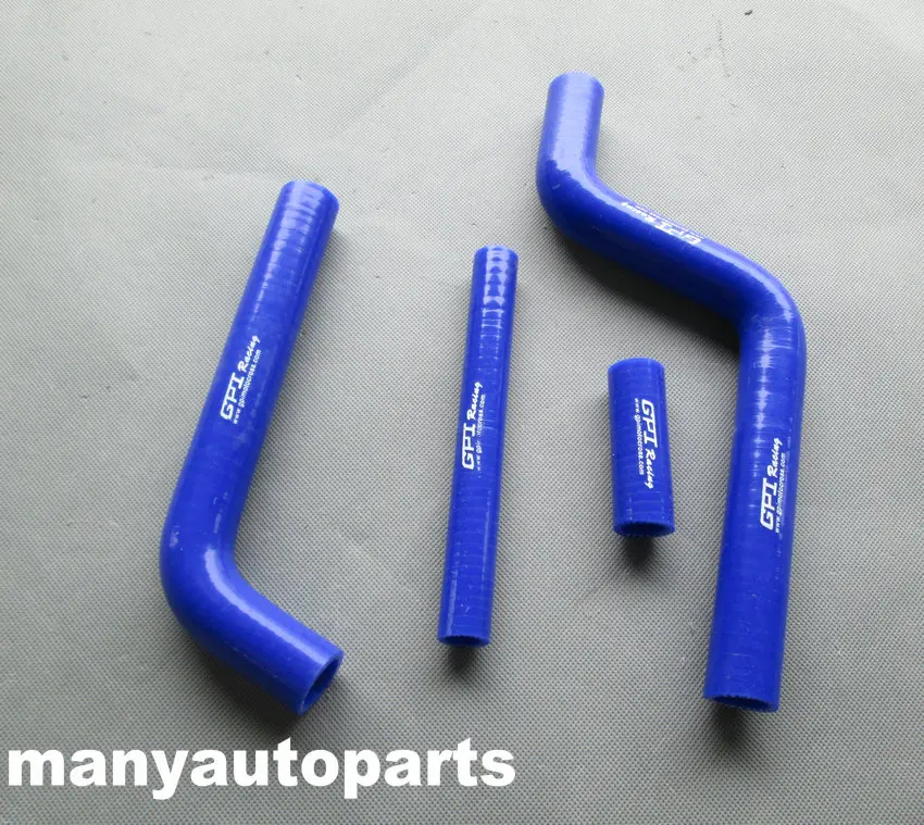 Silicone Radiator Hose for YAMAHA 03-08 YZ125 YZ 125 03 04 05 06 07 08 BLUE | Автомобили и мотоциклы