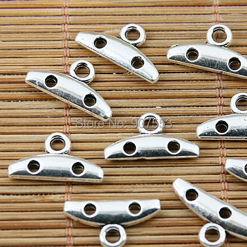 

40PCS Tibetan silver 2 holes bar connectors EF1636