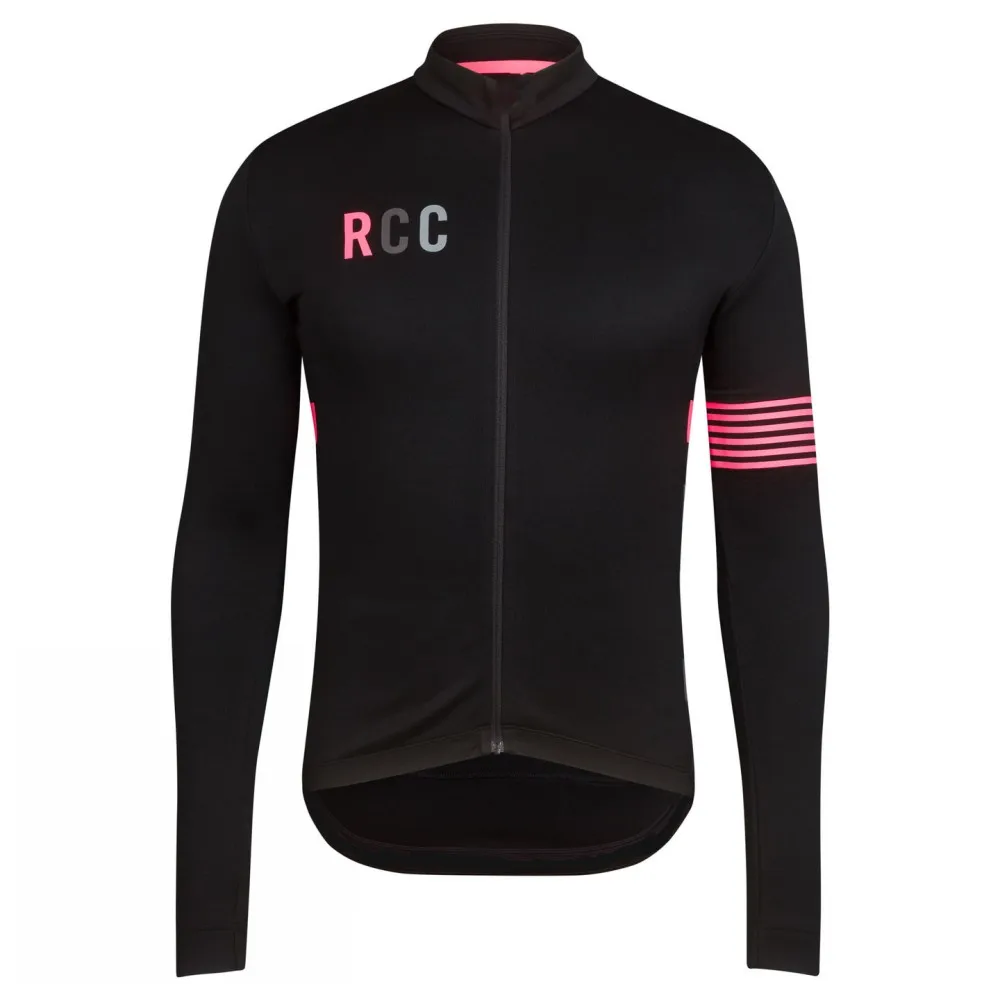 Полиэстер Мужчины RCC Велоспорт Джерси Ropa Ciclismo велосипедная одежда с длинным рукавом спортивная велосипедная одежда - Цвет: Long Jersey