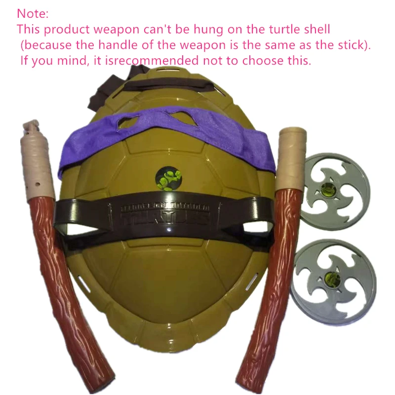Kids Turtles Toys Weapons Christma Gifts Anime Leonardo Raffaele Michelangelo Donatello Cosplay Set Boys Girls Children Ninja