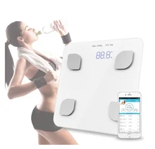 NHBR Bluetooth Digital Body font b Weight b font Bathroom font b Scale b font Smart