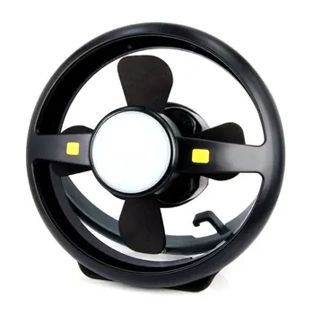 

Multifunctional Outdoor Camping Hiking Fan Night LED Ceiling Lamp USB Rechargeable Tent Light Survival Lamp Equipment for Summer