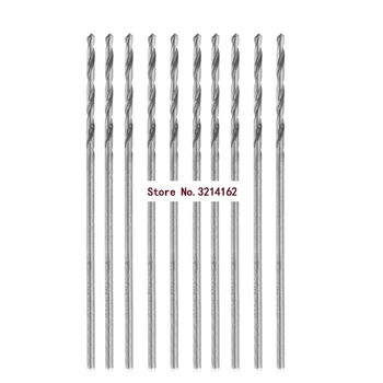 

10Pcs/Set Multifunction Tiny Micro HSS 0.8mm Straight Shank Twist Drilling Bit 07NOV