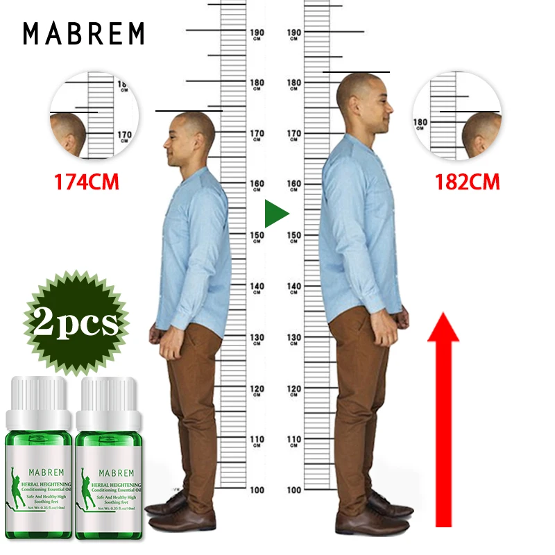 2psc MABREM растительное масло для улучшения состояния ног успокаивает ноги, продлевает закрытие скелетной линии и Timulates реконструирует кости