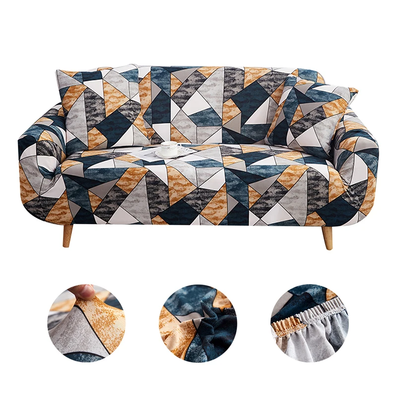 

Slipcovers Sofa Cover Sectional Elastic Couch Cover for Living Room Fabric Furniture Covers Single/Two/Three/Four-seater