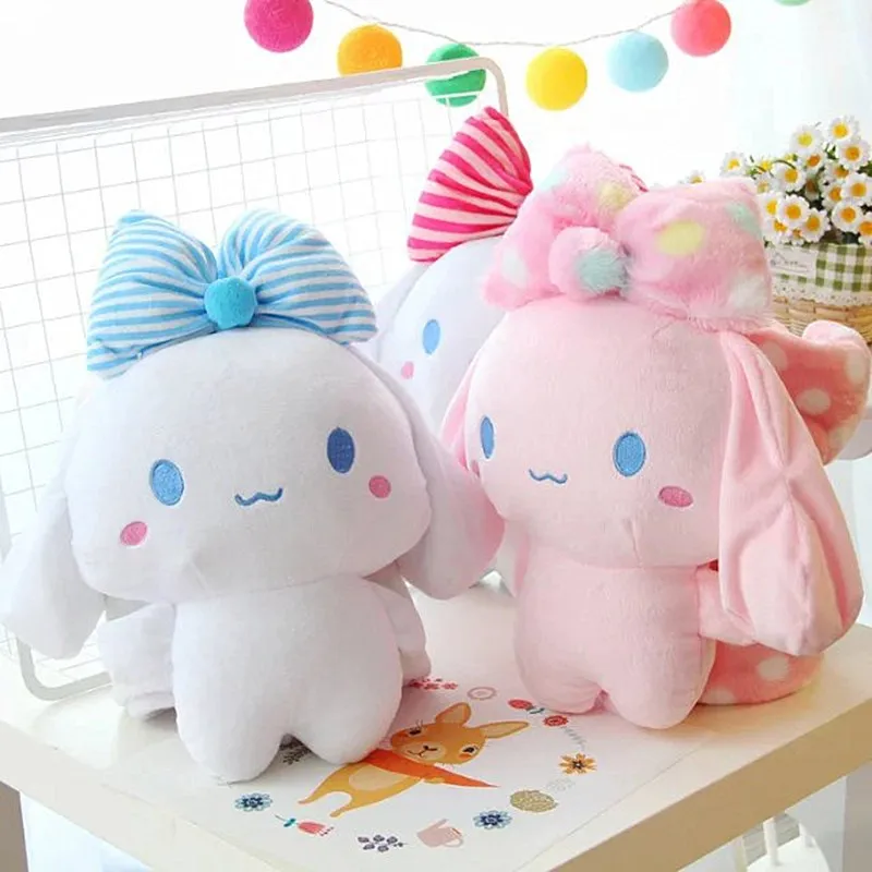 Kawaii, 40 см, Janpa, аниме, большие уши, Cinnamoroll, собака, близнецы, плюшевая Мягкая кукла, животные, мягкая игрушка для детей, подарки на день рождения