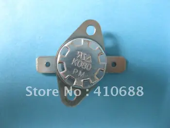 

Temperature Switch Thermostat 80 degree N.O. KSD301 Hot Sale 40 pcs per lot