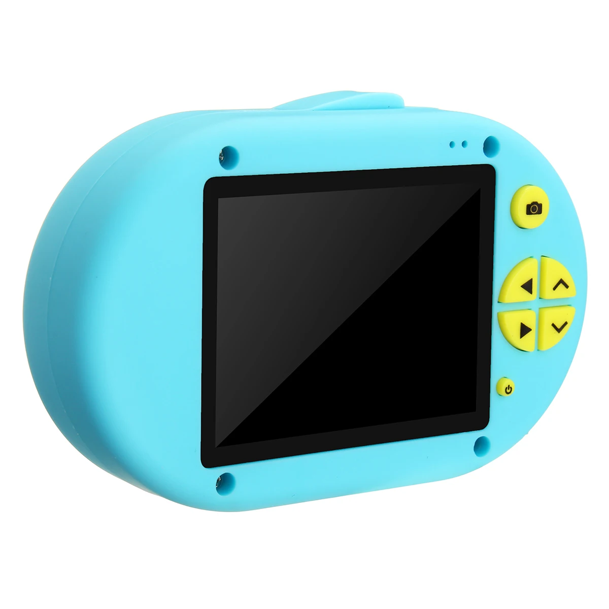 2 дюйма 1080P Мини цифровой Камера с изображением мультипликационных персонажей для детей фото Камера Wi-Fi USB фон для фотосъемки на день рождения подарок для ребенка детские игрушки для малышей - Цвет: Синий