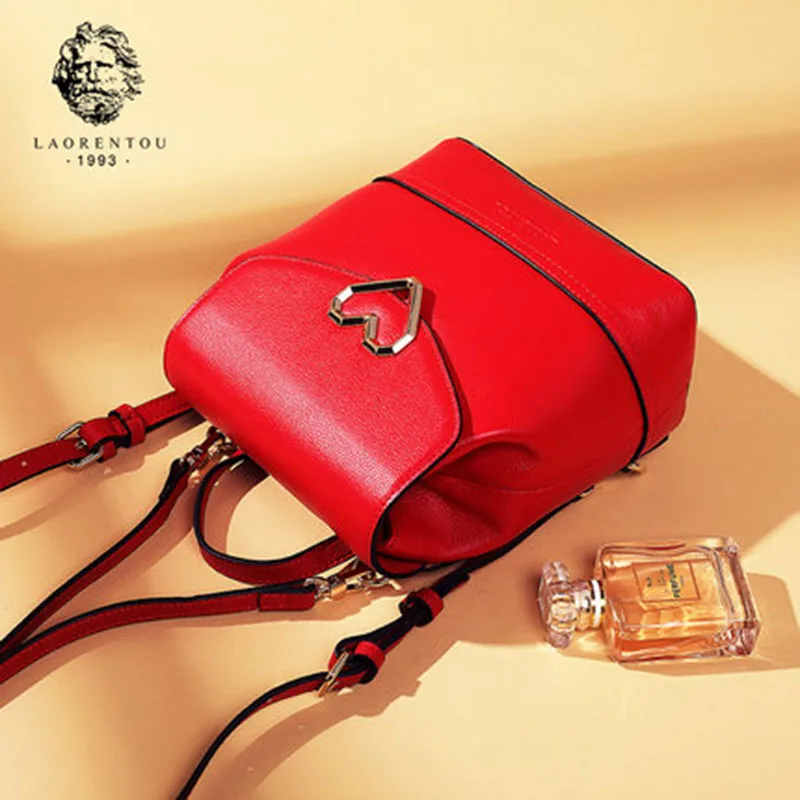 LAORENTOU Women Black Leather Backpack Female Fashion School Bag Ladies Work Back Pack Bags Small Backpacks For Teenage Girls LAORENTOU Women Black Leather Backpack Female Fashion School Bag Ladies Work Back Pack Bags Small Backpacks For Teenage Girls