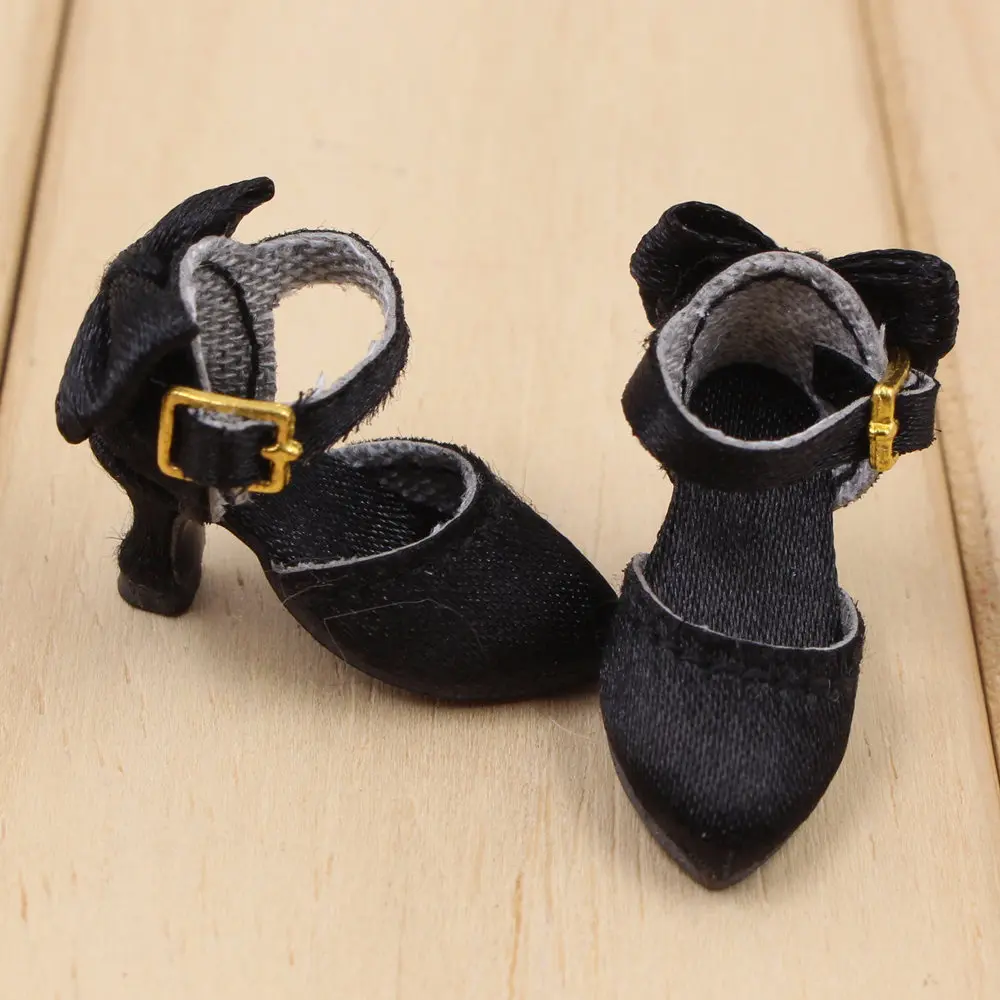 Blyth doll/шелковые туфли на высоком каблуке; пять различных цветов на выбор; Симпатичные Neo 1/6 BJD - Цвет: Like the picture