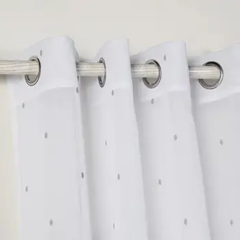 

PimpamTex-Curtain with 8 eyelets, 1ud. 140x260 cm stamping fashion polka dots. To Hall, Room set and bedroom. 1 Panel. BABY DOTS