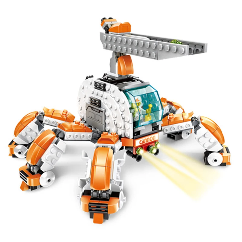 

441pc Children's building blocks toy Compatible Legoings city star wars Super Multi-footed guardian figures Bricks birthday gift
