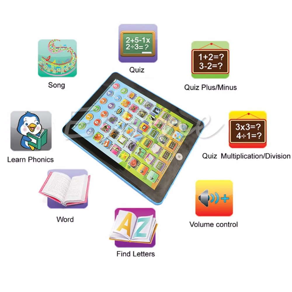 M89c Детский обучающий электронный планшет для чтения