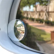 Новинка Безопасности два 2 дюймов прочно держаться на поверхности зеркала заднего вида Зеркало для слепой зоны выпуклые зеркала тонкий автомобиль-Средства для укладки волос авто автомобиль универсальный