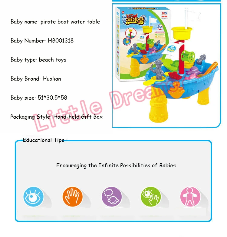 Brinquedos de Praia Verão à Beira-mar Navio Pirata Plástico Crianças Água Areia Jogo Ferramentas Banho Conjunto 24pcs 2 banho jogo conjunto 24pcs areia água jogo