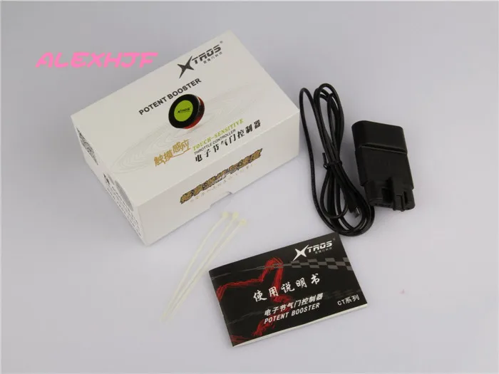 

TROS Potent Booster 38*8mm Touch-sensitive Throttle Controller case for Ford Ranger Edge Kuga F150 E350 Focus Escape Explorer