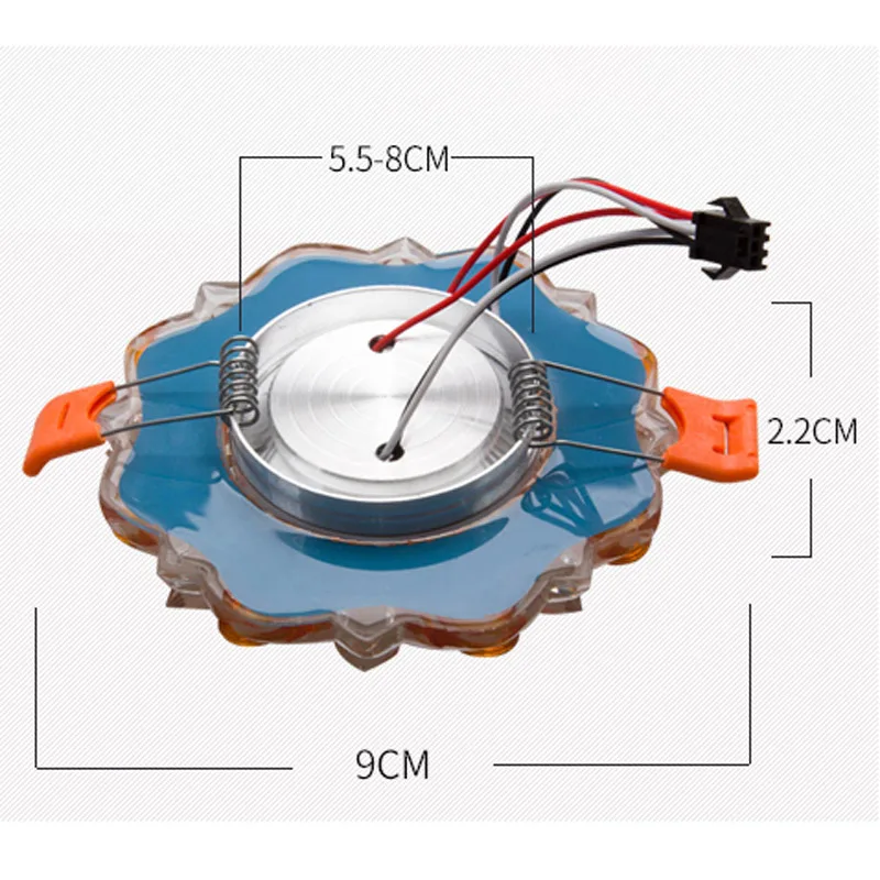 Downlights led downlights recessed teto spot Interruptor : Other