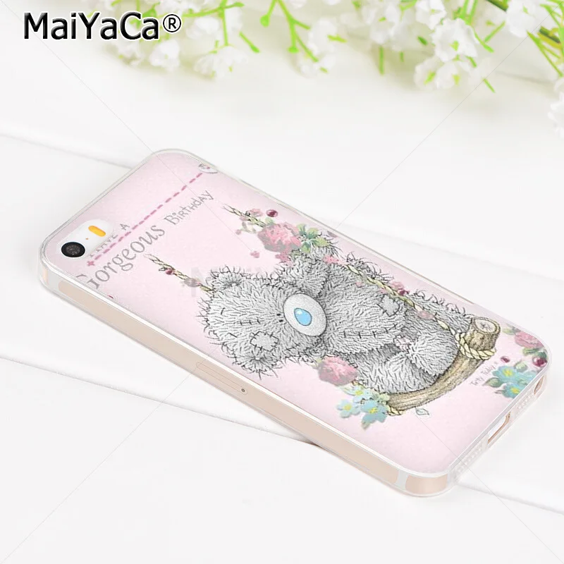 MaiYaCa Me To You Bear прозрачный мягкий ТПУ чехол для телефона iPhone X 6 6s 7 7plus 8 8Plus 11pro max5S