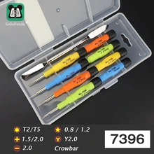 Набор магнитных отверток 9 в 1, прецизионные инструменты для технического обслуживания, специальные 0,8 звезды для ремонта телефонов и часов