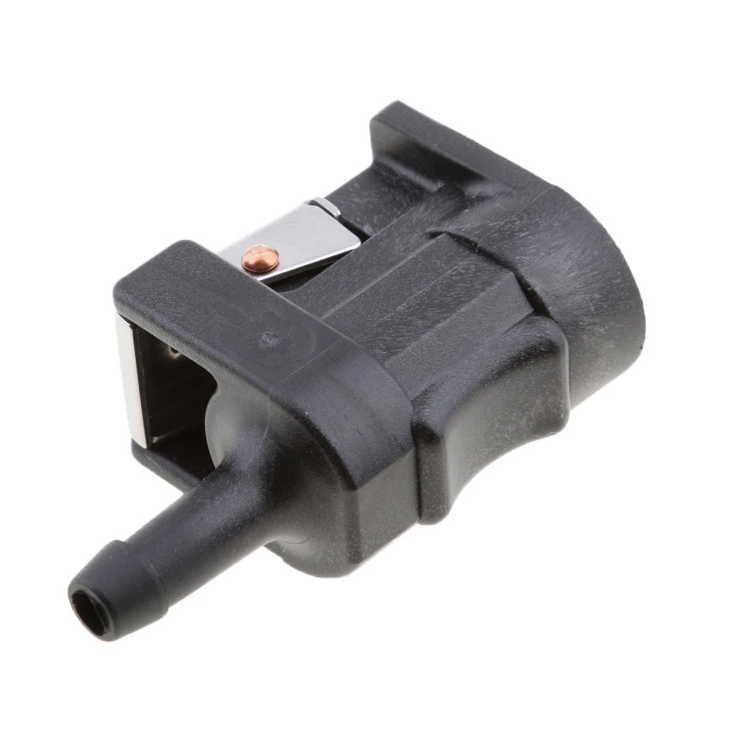 Fuel Hose / Line Connector Fitting for Yamaha Outboard Motor 6mm 5/16 Inch, Engine Side Auto Replacement Parts