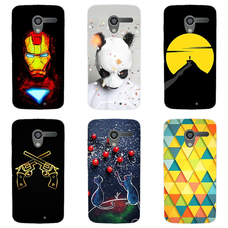 Чехол для Motorola Moto X XT1055 XT1058 твердый пластиковый чехол на заднюю панель чехлы с