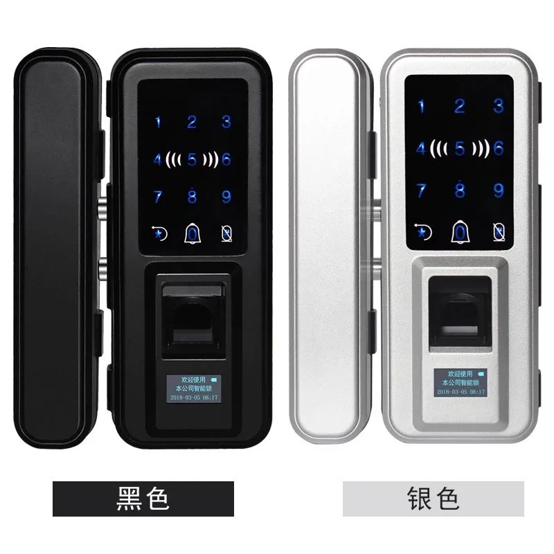 

2018 Rushed Padlock Door, Fingerprint Lock, Push And Pull No Hole, Wiring, Double Electronic Card, For Intelligent Door Lock.