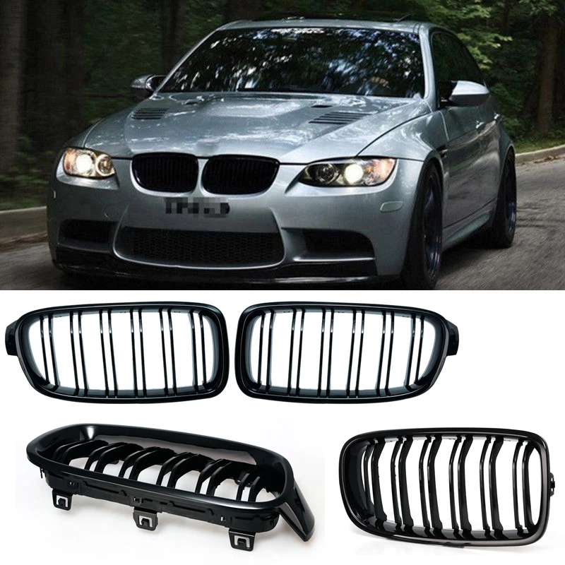 

1 Pair F30 Car Styling Grill M3 Style F31 Kidney Black Replacement Grille For BMW F30 F31 2012+ 320i 325i 328i 335i Gloss Black