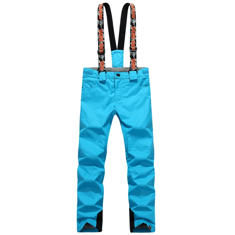 Женские горнолыжные брюки GSOU SNOW горнолыжные костюмы для женщин,горные лыжи брюки женские лыжные штаны - Цвет: sky blue
