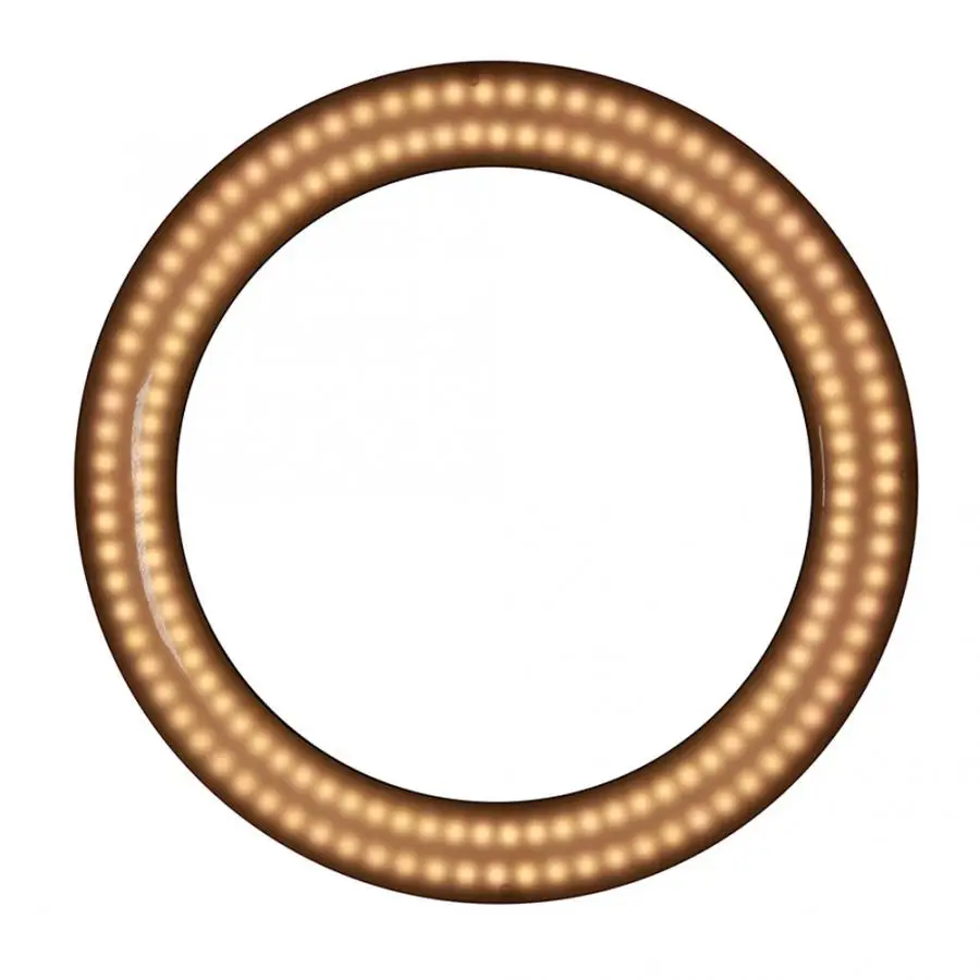 16'' 38W Bi-color 3000-6500K Dimmable Make Up LED Ring Light with LCD Display USB Port New