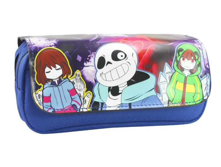 Унисекс сумки Undertale молния кошелек сумка пенал кошелёк Чехол аниме Sans Papyrus канцелярские сумки ручка Сумка косплей подарок отаку