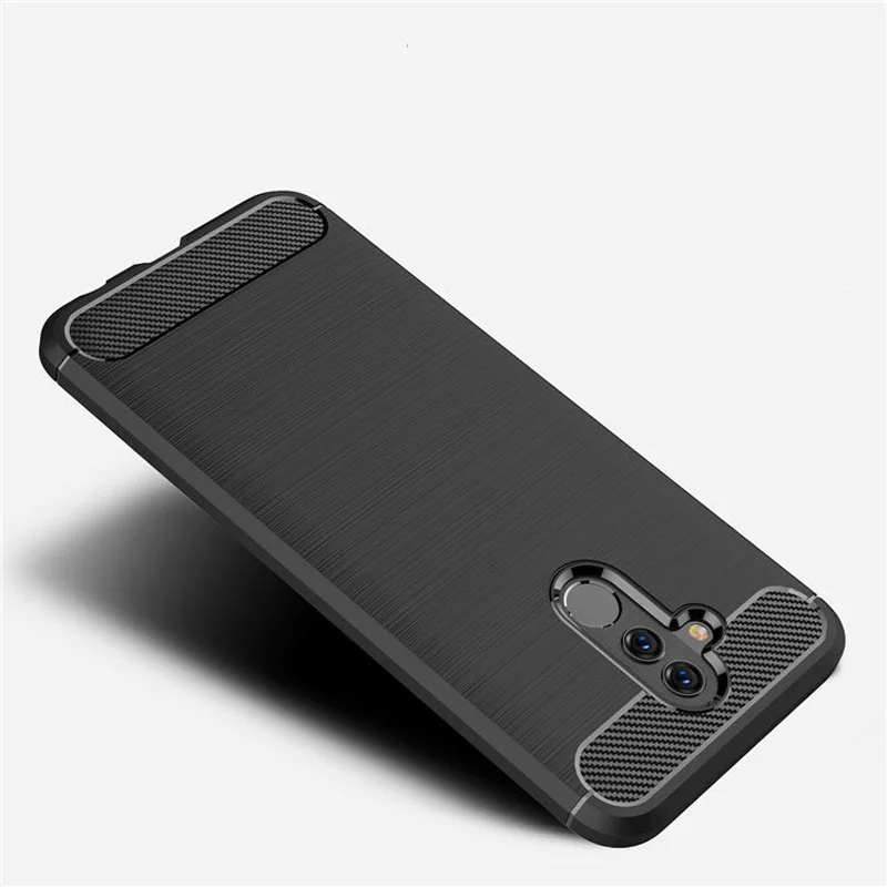 Термопластичный полиуретан Мягкий силикон для huawei mate 20 Lite защитный чехол для телефона PC Рамка бронированный чехол для huawei mate 20 Lite задняя крышка Чехлы