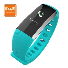 D.W.L G19 Smart band heart rate blood pressure monitor Oxygen Bracelet Pedometer fitness tracker Bluetooth TFT Color Wristband