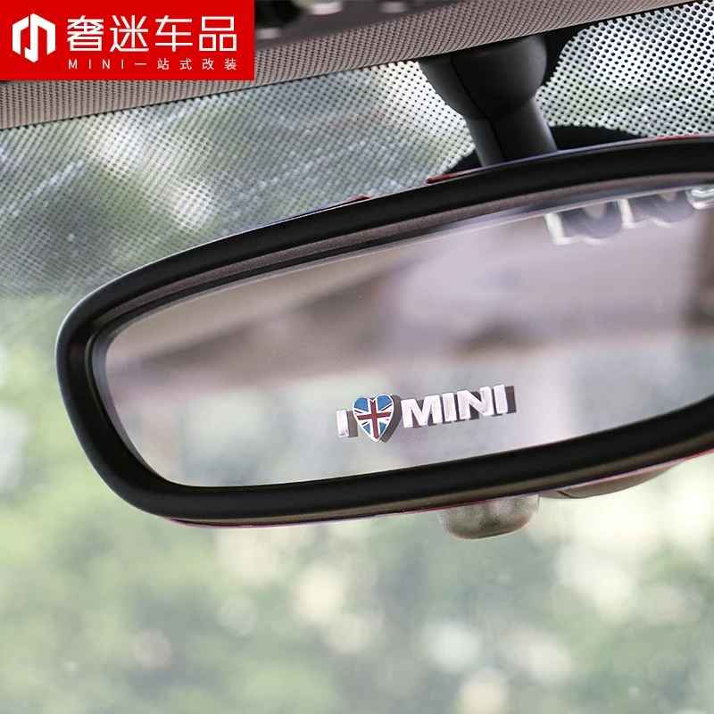 

1pcs Union Jack Metal car Stickers Emblem Decals For BMW Mini Cooper Countryman Clubman F55 F56 R55 R56 R60 F60 Car Accessories