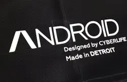 Detroit Android Connor Косплей Наклейка Железный стикер для косплея