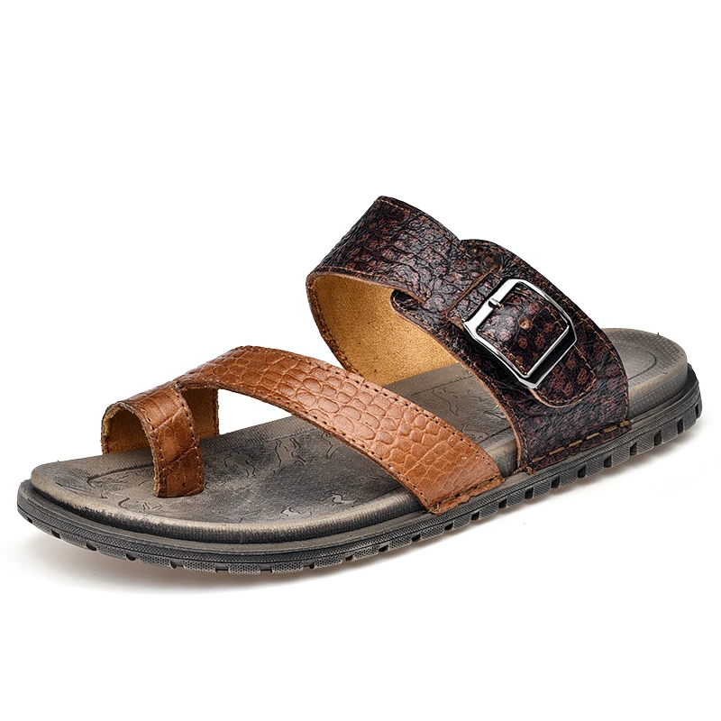 

Sandalias Hombre Slippers Men Male 2019 Summer Beach Shoes Outdoor Flip Flops Platform Sandals New Shoes