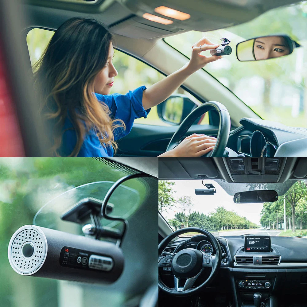 Smart Xiaomi 70mai Dash Cam 1S Sony IMX323 1080P 30fps Car DVR Night Vision Car Camera Wifi Functio