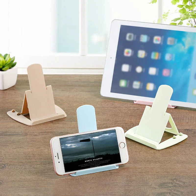 

1 PC Multi-Angle Portable Stand Phone Holde Plastic Universal Adjustable Support phone Folded Holders for phone accessories