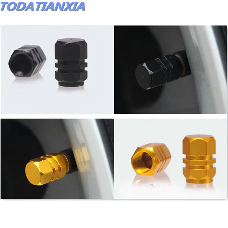 

New 4pcs/pack car Wheel Stem Air Valve Caps Car Tire Valve for honda civic vw golf 7 seat ateca volvo xc60 touran bmw e87