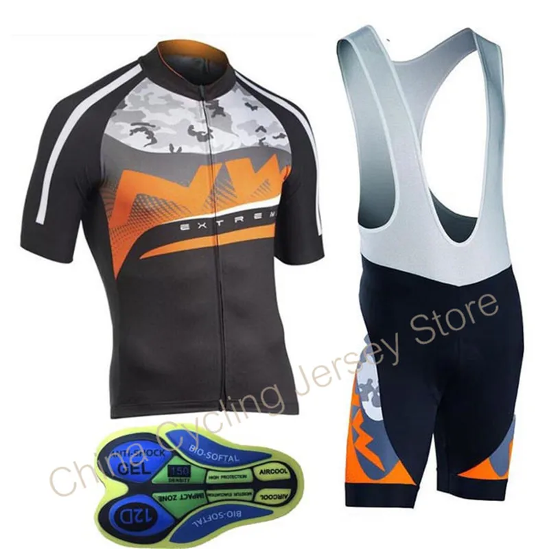 

Pro team NW Cycling Jersey Short Sleeve Summer breathable bicycle clothing 2019 Set maillot ropa ciclismo Hombre Uniformes D28