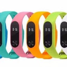 Сменный силиконовый ремешок для Xiaomi mi Band 3 2, браслет для mi Band 3 2