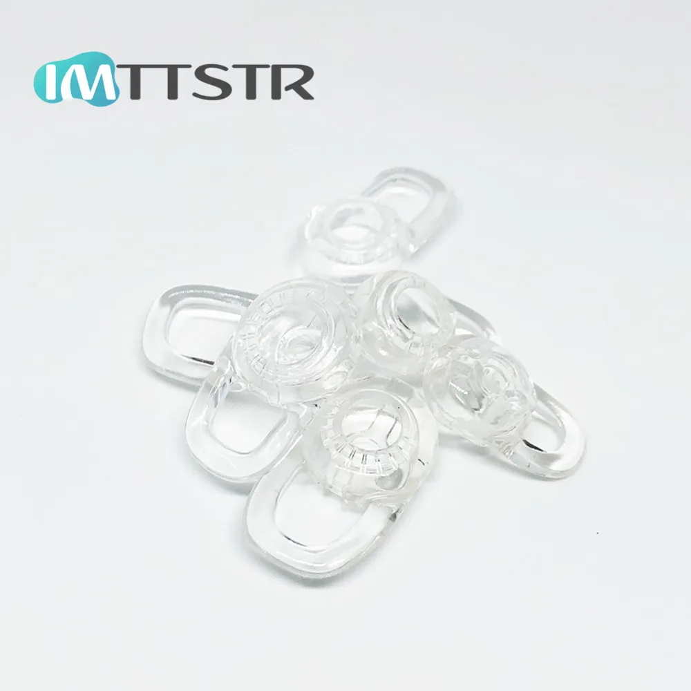 

IMTTSTR Soft Silicon Ear Tip Cover Replacement Earbud Covers for Plantronics M100 MX100 D975 D925 M25 M28 M55 M155 Earphones