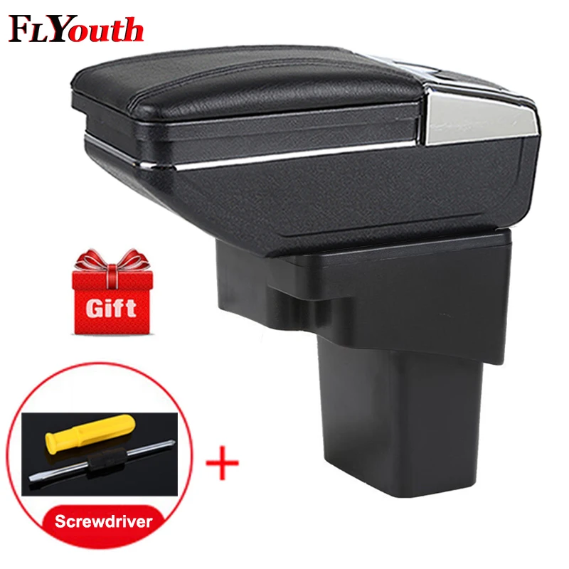 

For Nissan Juke 2014-2017 Car Armrest Box Central Store Content Box Cup Holder Ashtray Interior Decoration Car-Styling Accessory