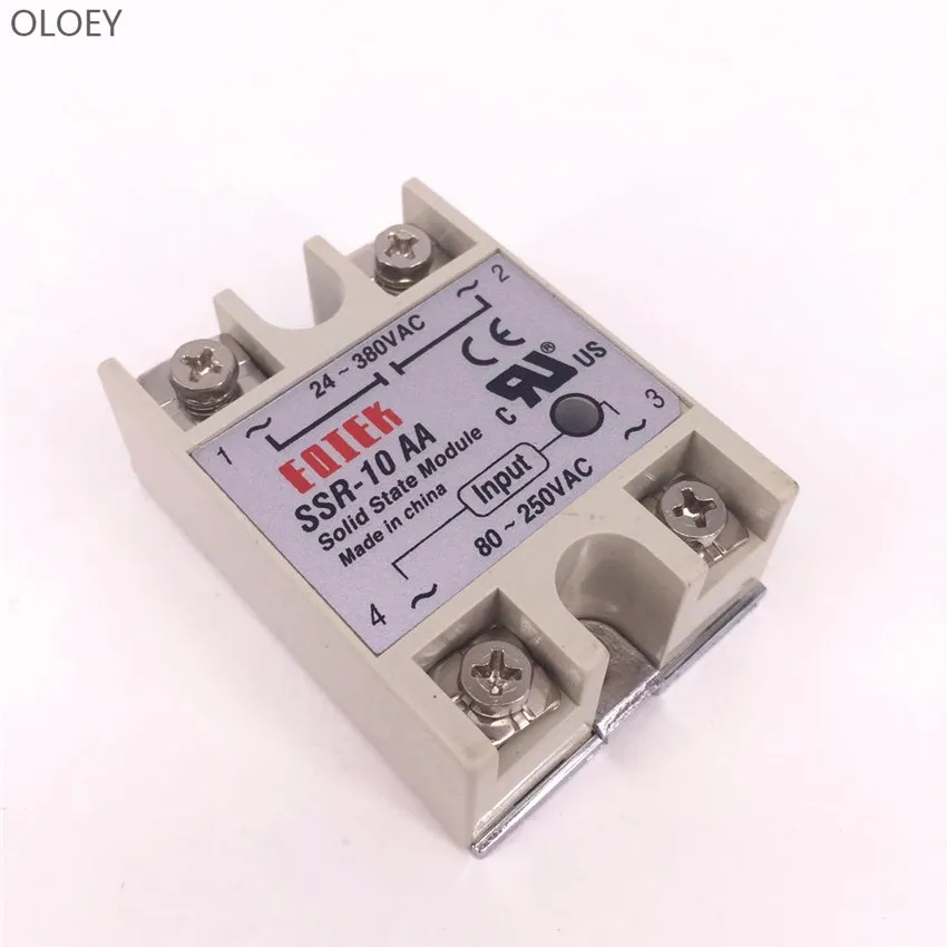 10 шт. твердотельные реле SSR-10 25 40 50 AA