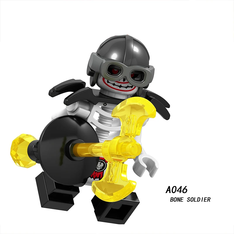 2019 New Legoing model DIY Figures Blocks Bone Soldier Chopov Nuckal Frak Jaw Krazi Legoings Figures DIY Toys For Children hot 2019 New Legoing model DIY Figures Blocks Bone Soldier Chopov Nuckal Frak Jaw Krazi Legoings Figures DIY Toys For Children hot