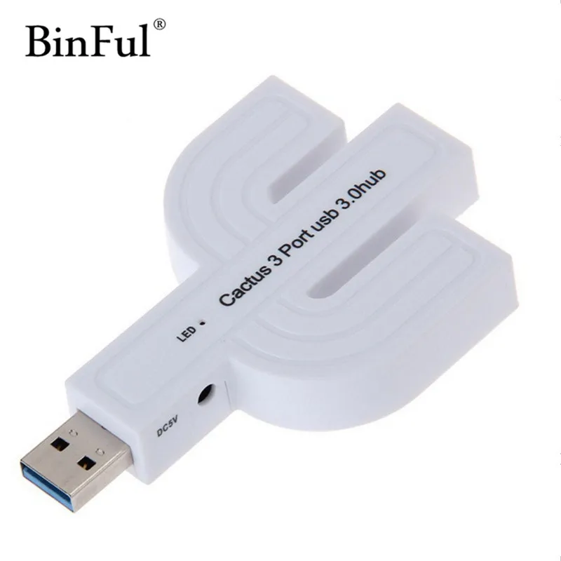 BinFul Portable USB HUB 3.0 Super Speed 5Gbps 3 Ports USB 3.0 HUB USB Splitter Platooninsert For Computer Peripheral