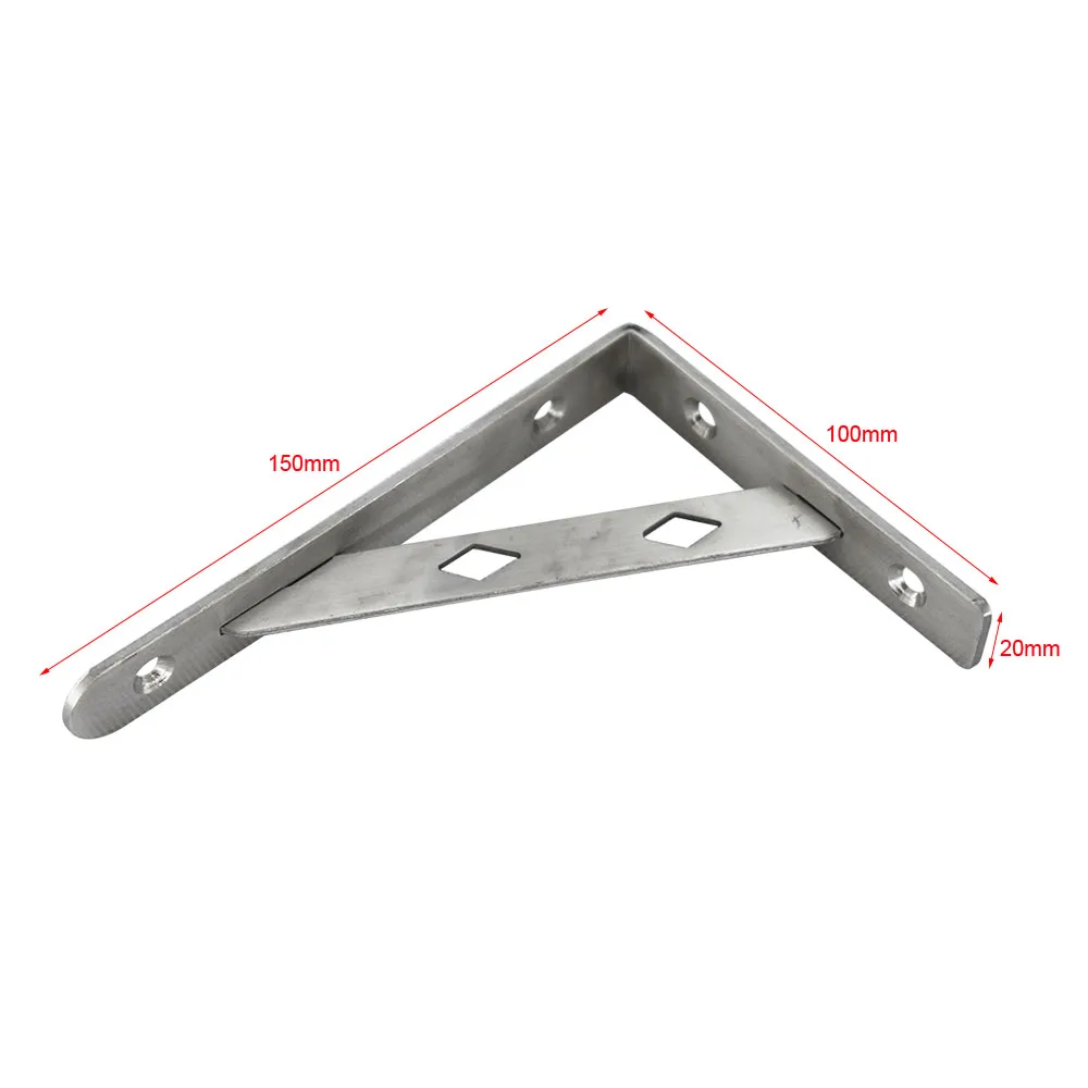 Съемные кронштейны для мебели 6 дюймов 150x100 мм|triangle shelf bracket|shelf bracketsteel bracket |