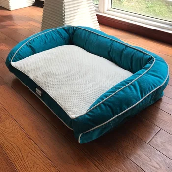 

Removable washable Dogs Beds Nest Sofa Dog Cushions Princess Dog Beds For Large Dogs Pets Bed Quality soft plush warm pet bed