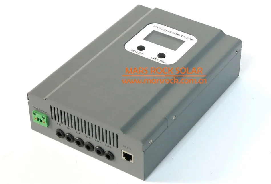 Новое поступление! Макс. DC100V PV вход 40A со слежением за максимальной точкой мощности, блок управления установкой на солнечной батарее для Системы 12 V/24 V/36/48 V Авто зондирования с RS232 Связь