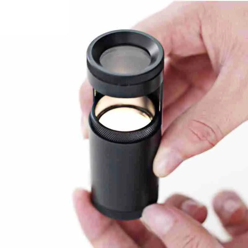 Gem Axial Identification Instrument Portable Jewelry Polarizer Lens with Light Crystal Beeswax Tour